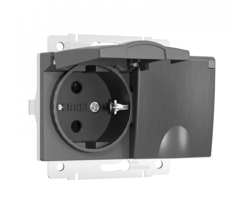 Розетка двойная Werkel 4690389178139 W1172204 Розетка двойная Werkel 4690389178139 W1172204