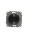 Розетка компьютерная двухместная (Cat 6) ELBI Jazz 607-004800-248