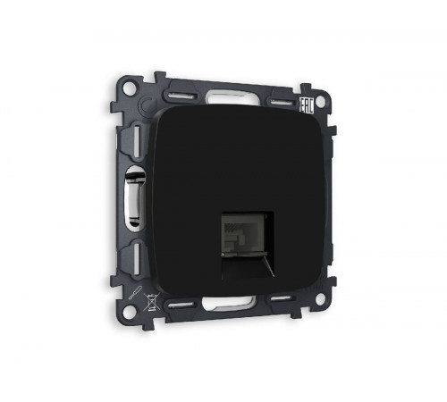 Комплект механизма телефонной розетки RJ-11(4P4C) со шторкой Ambrella Volt Omega MO812030 Комплект механизма телефонной розетки RJ-11(4P4C) со шторкой Ambrella Volt Omega MO812030