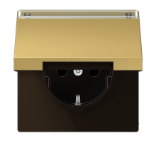 Розетка штепсельная Schuko Jung ME1520NAKLC