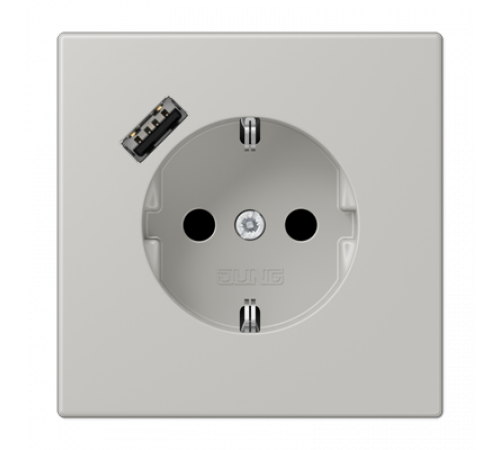 Розетка 2K+З USB Typ A Jung LC1520-18A205