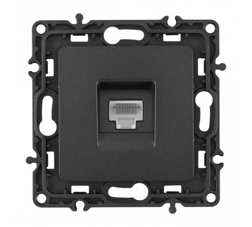 Розетка RJ45 Arte Milano 217.45-1.black Розетка RJ45 Arte Milano 217.45-1.black