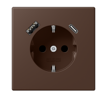 Розетка 2K+З USB Typ AC Jung LC1520-15CA239