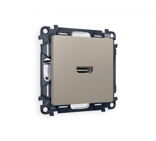 Комплект механизма розетки HDMI 2.0 40V/500mA 2.0GHz 5-18Gbit/s Ambrella Volt Alfa MA374010