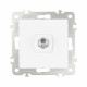 Розетка SAT TV Arte Milano 206.42-1.white