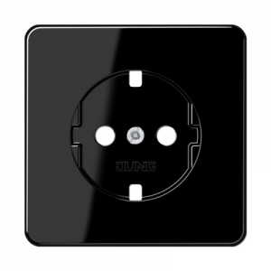 Розетка штепсельная Schuko Jung CD1520BFPLSW