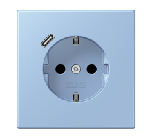 Розетка 2K+З USB Typ C Jung LC1520-18C207