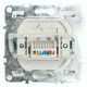 Розетка компьютерная 1-местная RJ-45 Stekker Эрна PST00-9107-03 49151