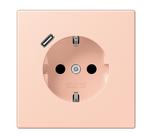 Розетка 2K+З USB Typ C Jung LC1520-18C234