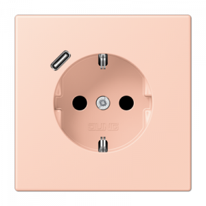 Розетка 2K+З USB Typ C Jung LC1520-18C234