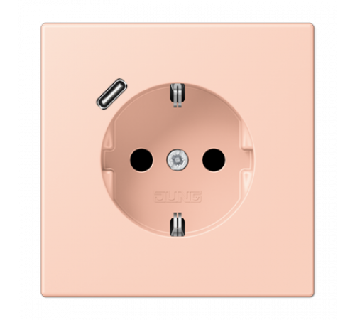 Розетка 2K+З USB Typ C Jung LC1520-18C234