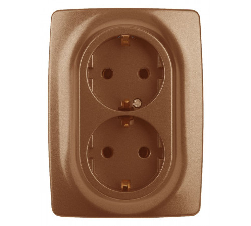 Розетка 2x2P+E Schuko Эра 12-2106-14 Б0031236 Розетка 2x2P+E Schuko Эра 12-2106-14 Б0031236