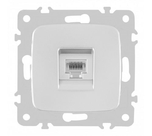 Розетка RJ45 Arte Milano 205.45-1.silver Розетка RJ45 Arte Milano 205.45-1.silver
