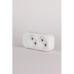 Колодка 2вх с защитными шторками ELBI Myra 527-010200-200