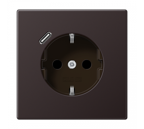 Розетка 2K+З USB Typ C Jung AL1520-18CD Розетка 2K+З USB Typ C Jung AL1520-18CD