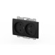 Розетка двухместная без заземления ELBI Zena Vega 609-014800-908