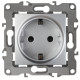 Розетка 2P+E Schuko Эра 12-2101-03 Б0014677