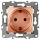 Розетка 2P+E Schuko со шторками Эра 12-2102-14 Б0019325
