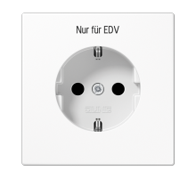Розетка Schuko Jung LS1520EDVWW