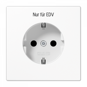 Розетка Schuko Jung LS1520EDVWW