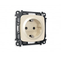 Комплект механизма розетки с/з со шторками Ambrella Volt Omega MO307010