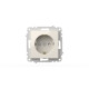 Розетка с заземлением и защитой от детей ELBI Zena Vega 609-010200-243