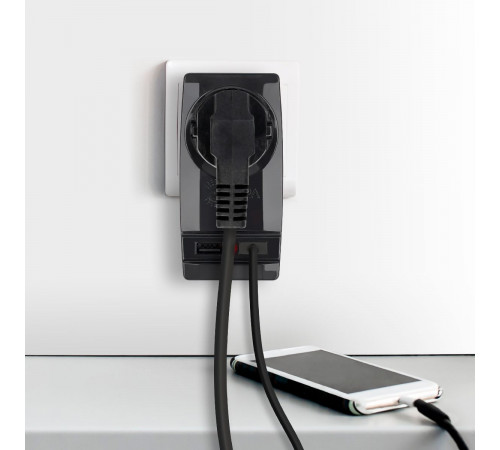 Разветвитель электрический Эра SP-1e-USB-B Б0026333 Разветвитель электрический Эра SP-1e-USB-B Б0026333