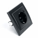 Розетка 1-местная с USB Stekker PST16-9011-03 с защитной шторкой 39480