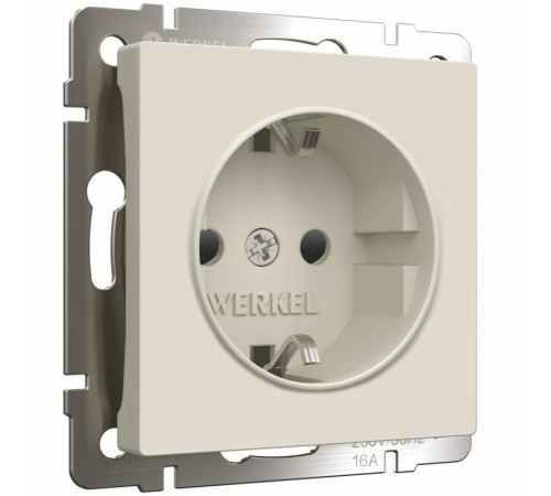 Розетка с заземлением и шторками Werkel 4690389184741 W1171162 Розетка с заземлением и шторками Werkel 4690389184741 W1171162