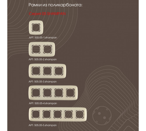 Розетка с заземлением, шторками и защитной крышкой Arte Milano 205.41-1.shampan Розетка с заземлением, шторками и защитной крышкой Arte Milano 205.41-1.shampan