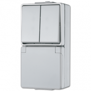 Розетка штепсельная Schuko Jung 675W
