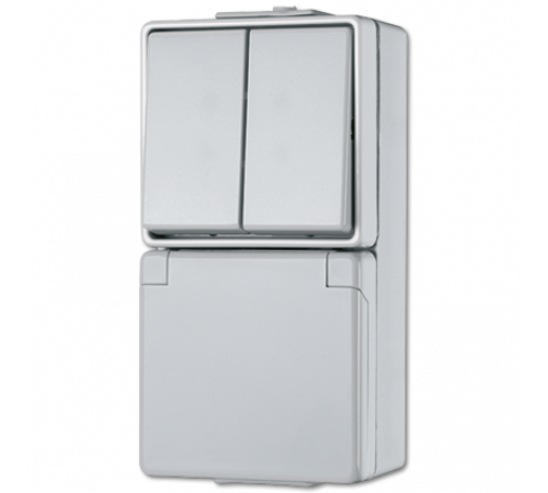 Розетка штепсельная Schuko Jung 675W