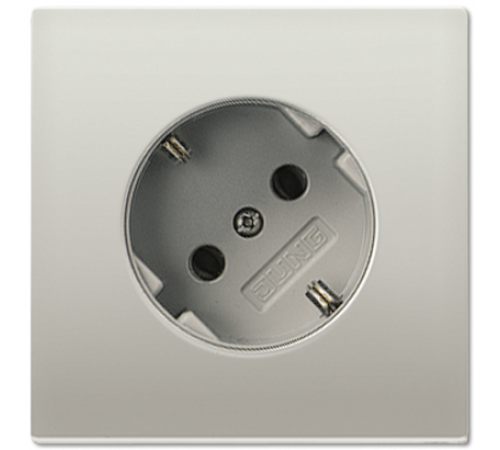 Розетка штепсельная Schuko Jung ES2520-45 Розетка штепсельная Schuko Jung ES2520-45