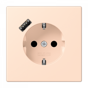 Розетка 2K+З USB Typ A Jung LC1520-18A228