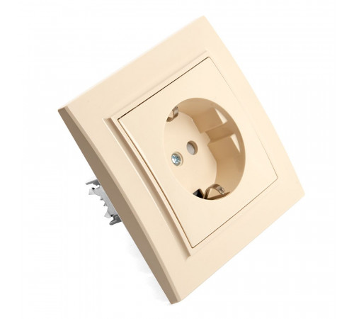 Розетка 1-местная Stekker PST16-9010-02 с защитной шторкой 39236 Розетка 1-местная Stekker PST16-9010-02 с защитной шторкой 39236