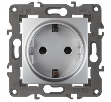 Розетка 2P+E Schuko со шторками Эра 14-2102-03 Б0034274