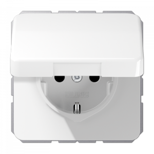 Розетка Schuko Jung CD1521BFKLWW