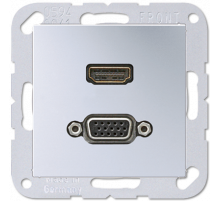 Розетка HDMI/VGA Jung MAA1173AL
