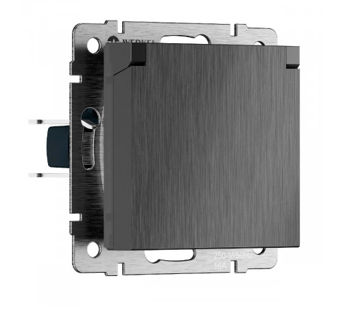 Розетка с защитной крышкой и шторками Werkel W1171204 4690389213076 a069599 Розетка с защитной крышкой и шторками Werkel W1171204 4690389213076 a069599