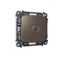 Комплект механизма TV розетки оконечной 50-870 MHz 1dB Ambrella Volt Omega MO643010