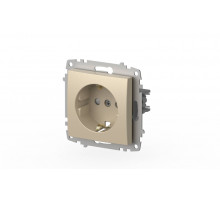 Розетка с заземлением и защитой от детей ELBI Zena Vega 609-012500-243