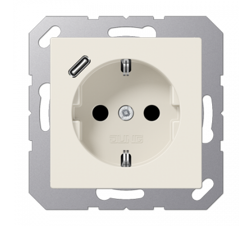 Розетка 2K+З USB Typ C Jung A1520-18C Розетка 2K+З USB Typ C Jung A1520-18C