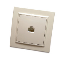 Розетка компьютерная 1-местная Stekker PST00-9007-02 RJ-45 39233