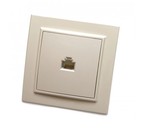Розетка компьютерная 1-местная Stekker PST00-9007-02 RJ-45 39233 Розетка компьютерная 1-местная Stekker PST00-9007-02 RJ-45 39233