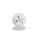 Блок розеток 51 (1 секция и 2 USB) Mebax 00-00000827