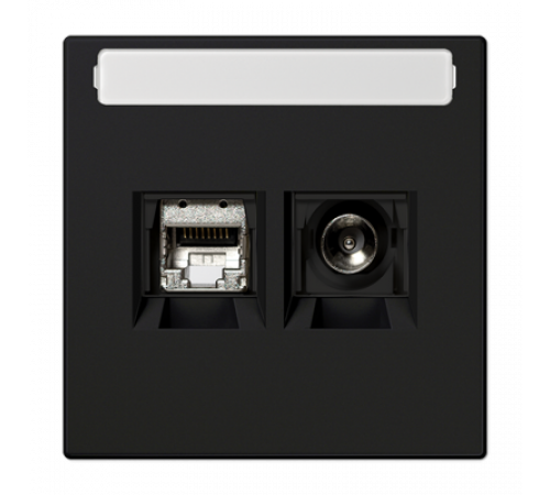 Розетка Smart TV Jung MMDLS4521SWM