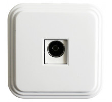 Розетка телевизионная 1-местная Stekker PST00-20-20 (ТР-01) 39705