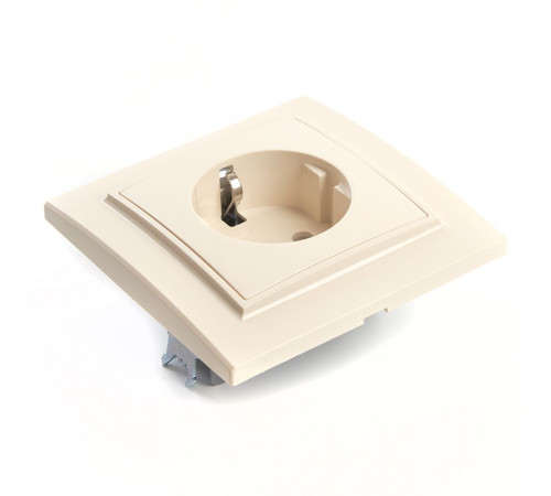 Розетка 1-местная Stekker PST16-9010-02 с защитной шторкой 39236 Розетка 1-местная Stekker PST16-9010-02 с защитной шторкой 39236