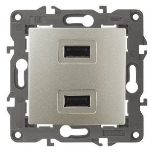 Розетка USB Эра 14-4110-04 Б0034371