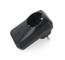 Умная розетка Wi-Fi черная Elektrostandard WF 4690389171901